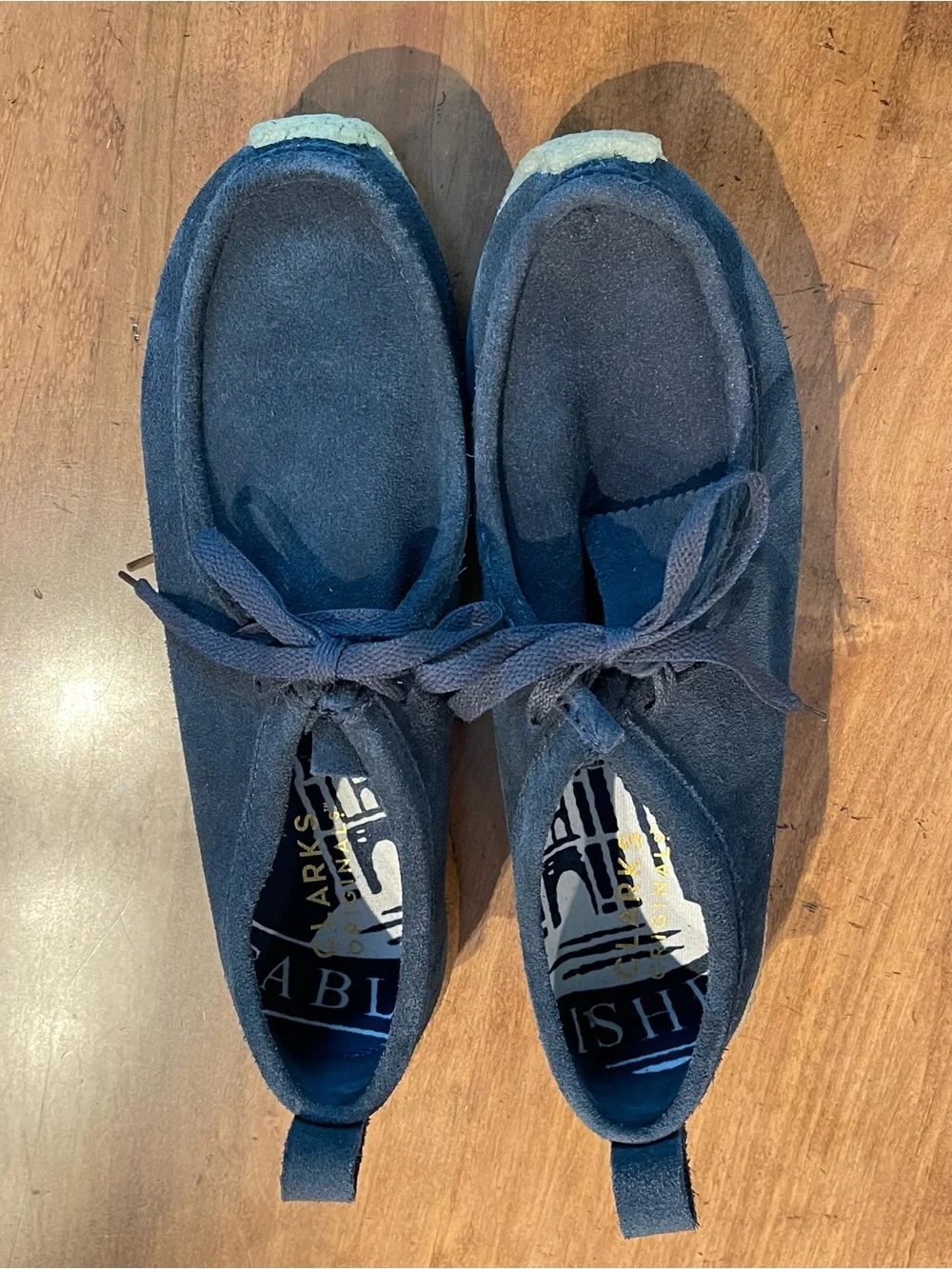 Clarks Dark Navy Rosendale Sneakers